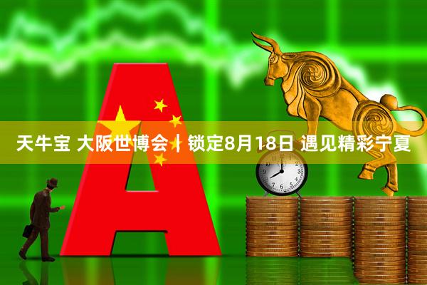 天牛宝 大阪世博会｜锁定8月18日 遇见精彩宁夏